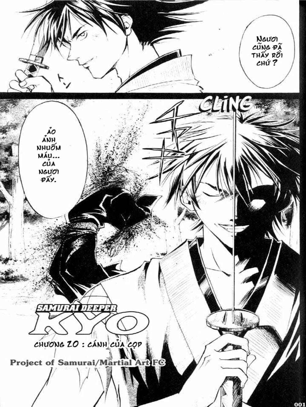 Truyện Tranh Mắt Quỷ Kyo - Samurai Deeper Kyo trang 3