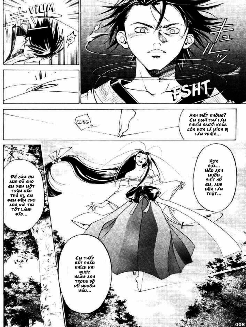 Truyện Tranh Mắt Quỷ Kyo - Samurai Deeper Kyo trang 3