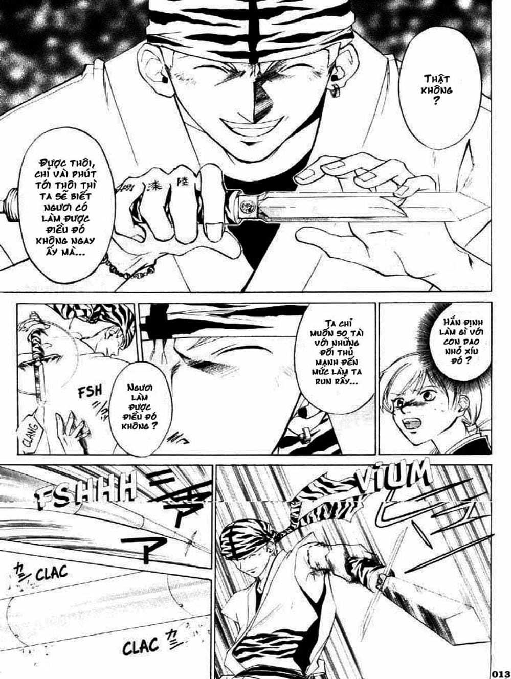 Truyện Tranh Mắt Quỷ Kyo - Samurai Deeper Kyo trang 3