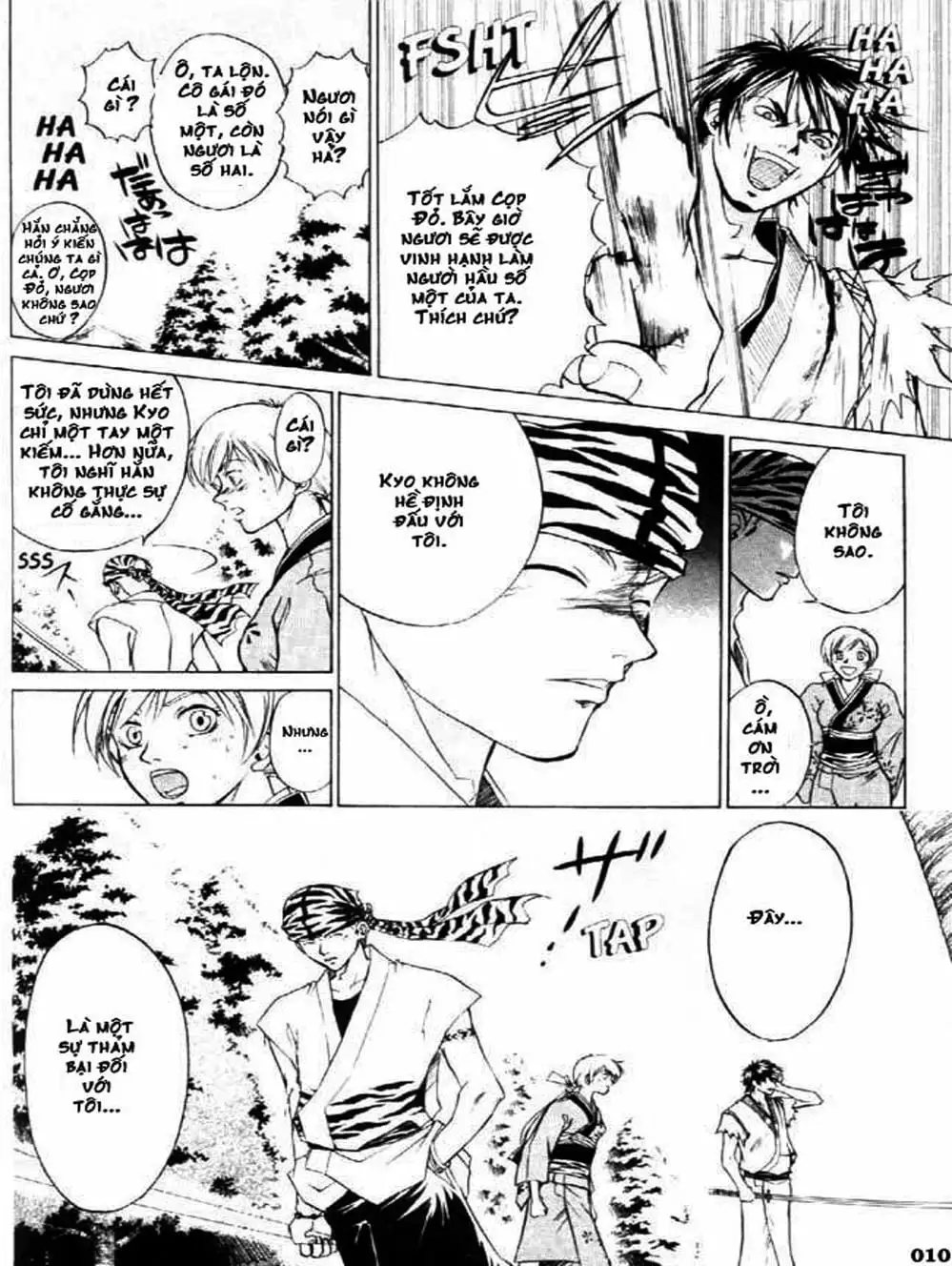 Truyện Tranh Mắt Quỷ Kyo - Samurai Deeper Kyo trang 3