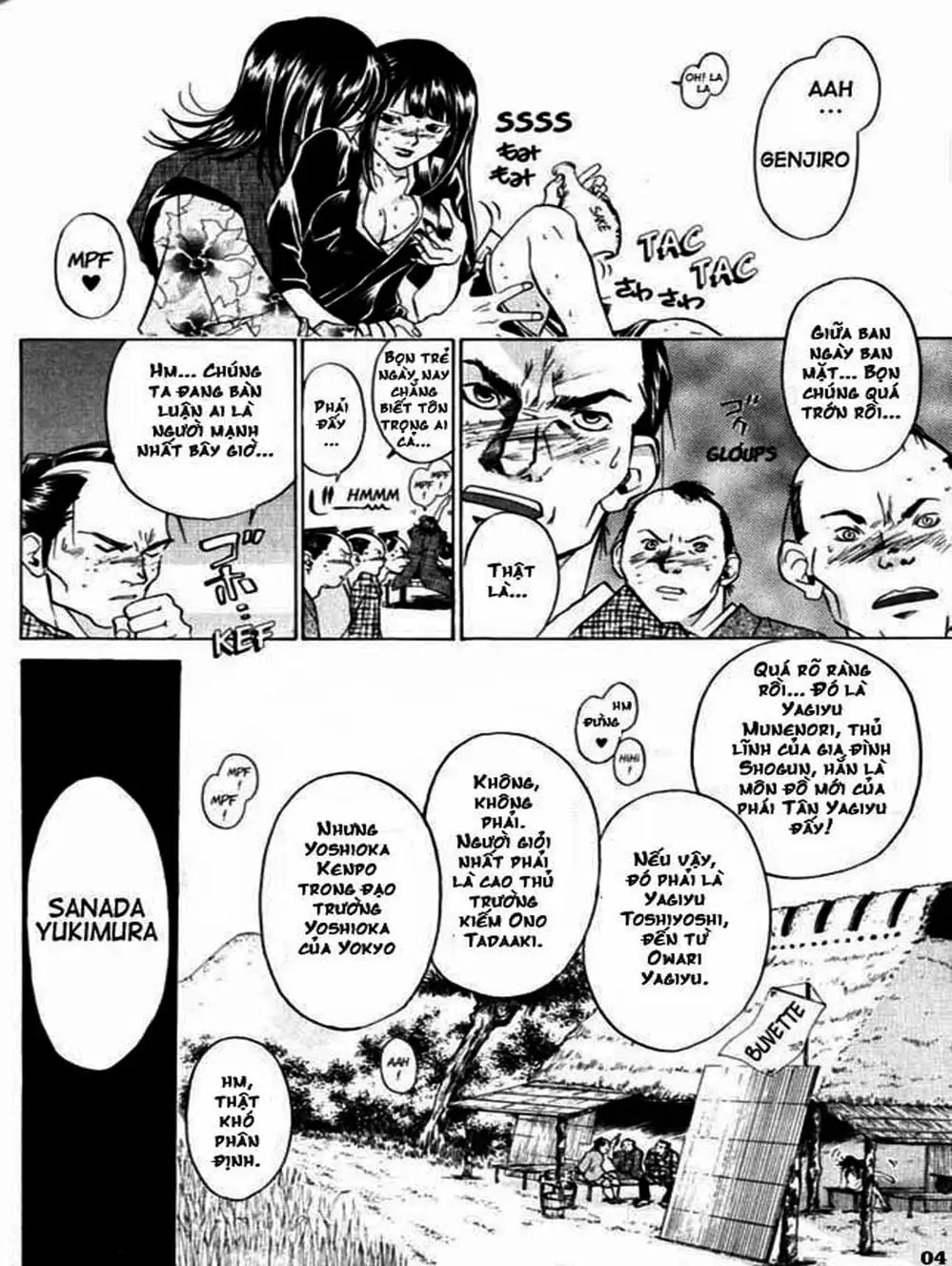 Truyện Tranh Mắt Quỷ Kyo - Samurai Deeper Kyo trang 3