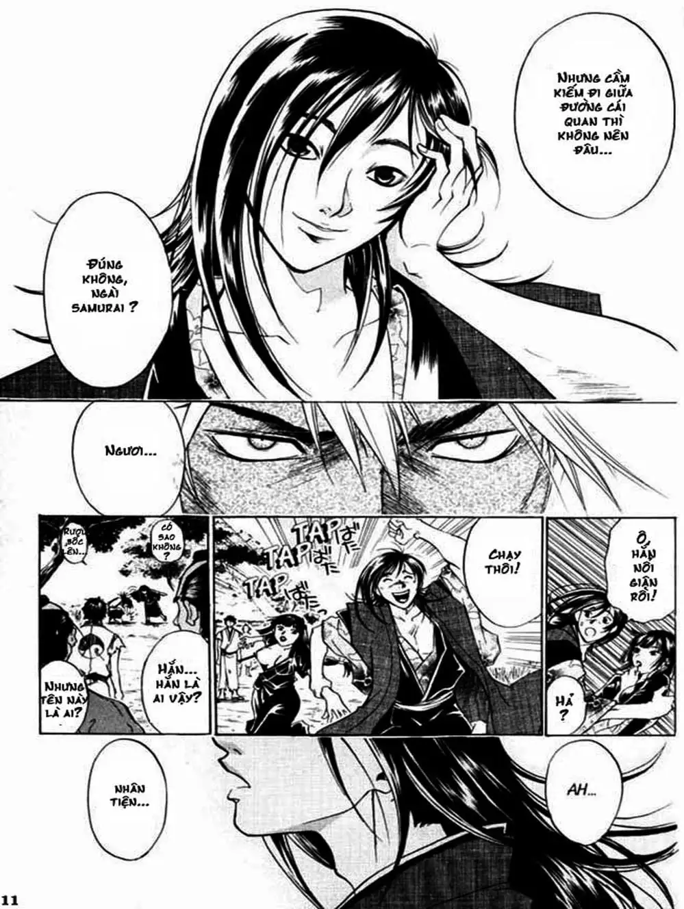 Truyện Tranh Mắt Quỷ Kyo - Samurai Deeper Kyo trang 3