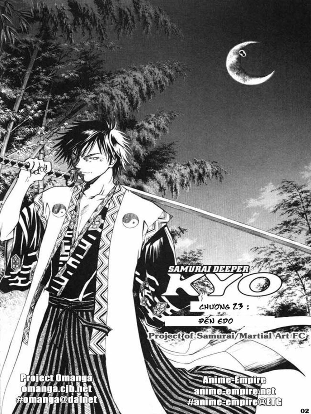 Truyện Tranh Mắt Quỷ Kyo - Samurai Deeper Kyo trang 3