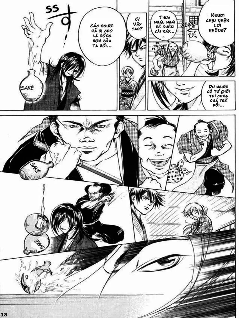 Truyện Tranh Mắt Quỷ Kyo - Samurai Deeper Kyo trang 3