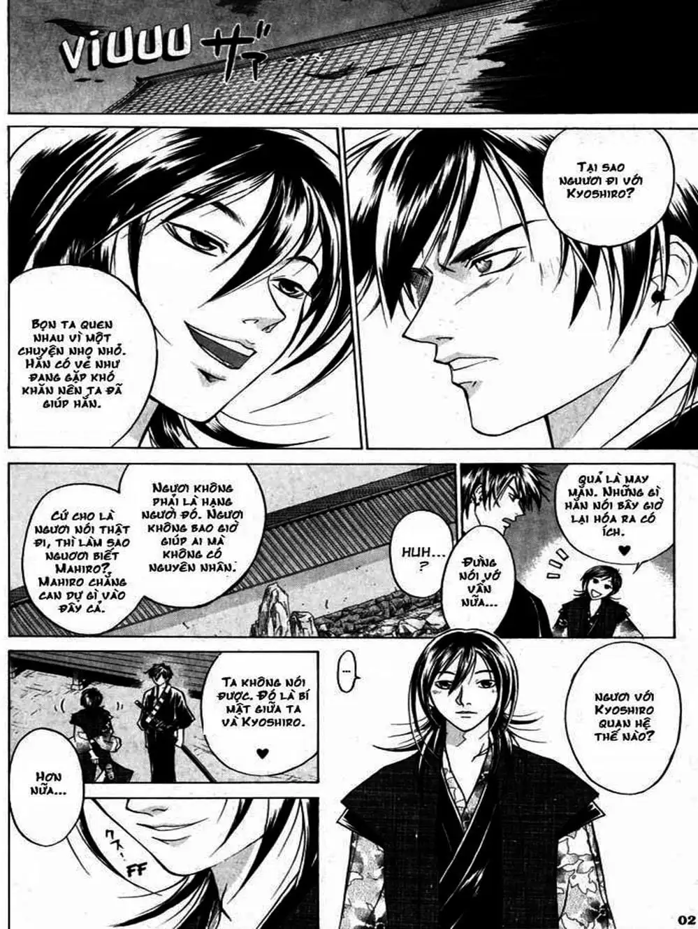 Truyện Tranh Mắt Quỷ Kyo - Samurai Deeper Kyo trang 3