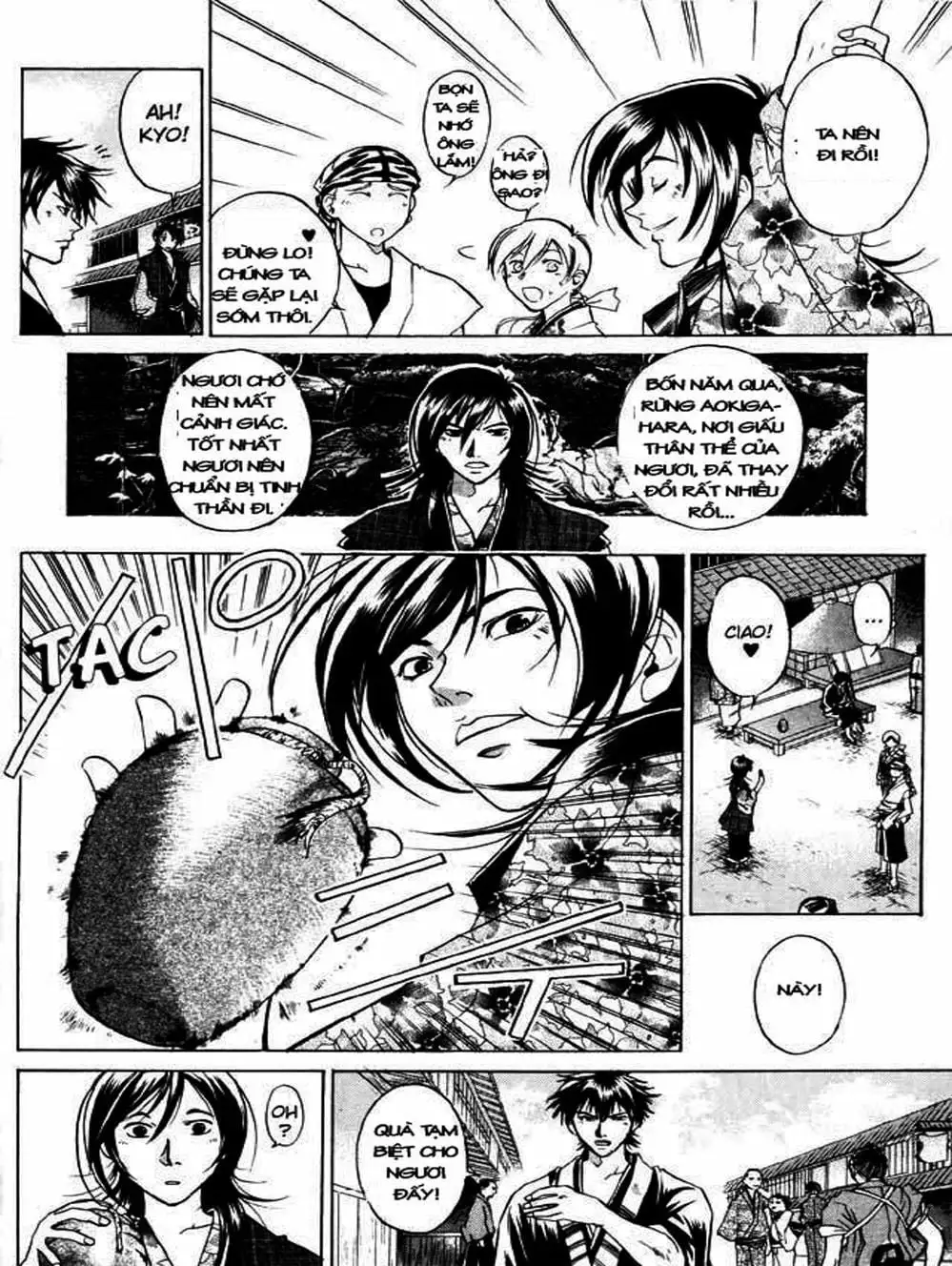 Truyện Tranh Mắt Quỷ Kyo - Samurai Deeper Kyo trang 3