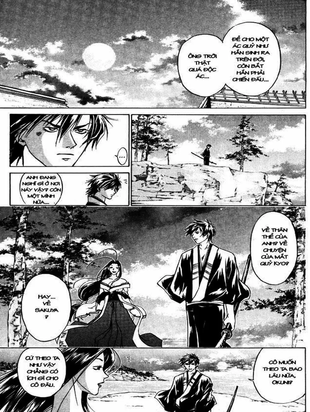 Truyện Tranh Mắt Quỷ Kyo - Samurai Deeper Kyo trang 3