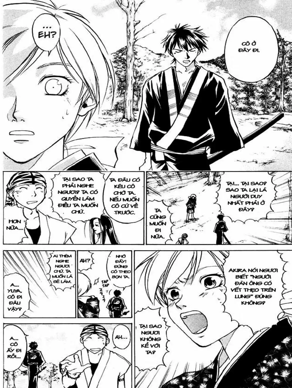 Truyện Tranh Mắt Quỷ Kyo - Samurai Deeper Kyo trang 3