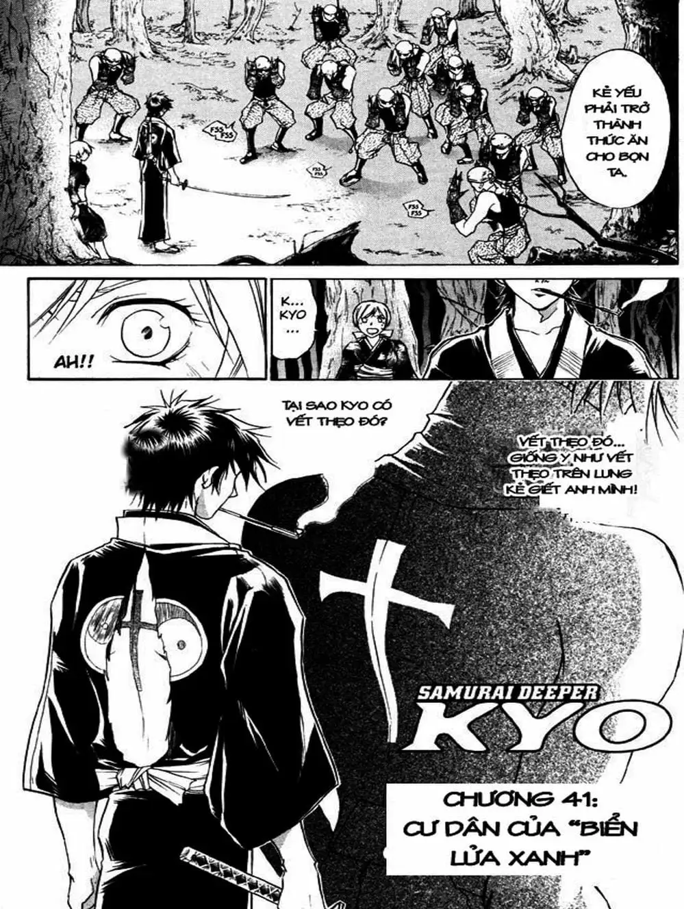 Truyện Tranh Mắt Quỷ Kyo - Samurai Deeper Kyo trang 3