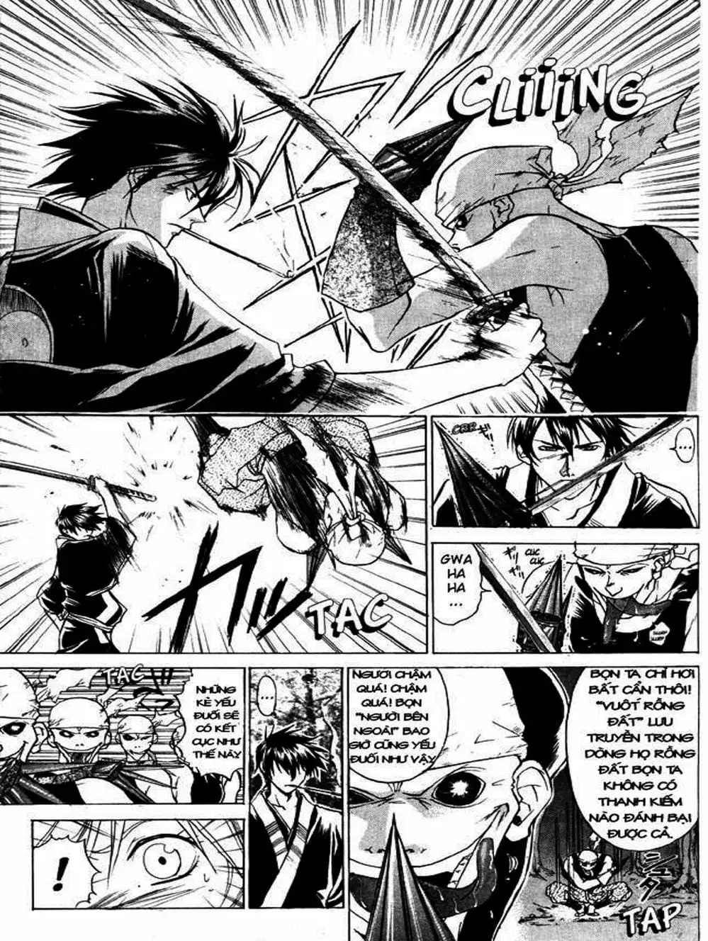 Truyện Tranh Mắt Quỷ Kyo - Samurai Deeper Kyo trang 3