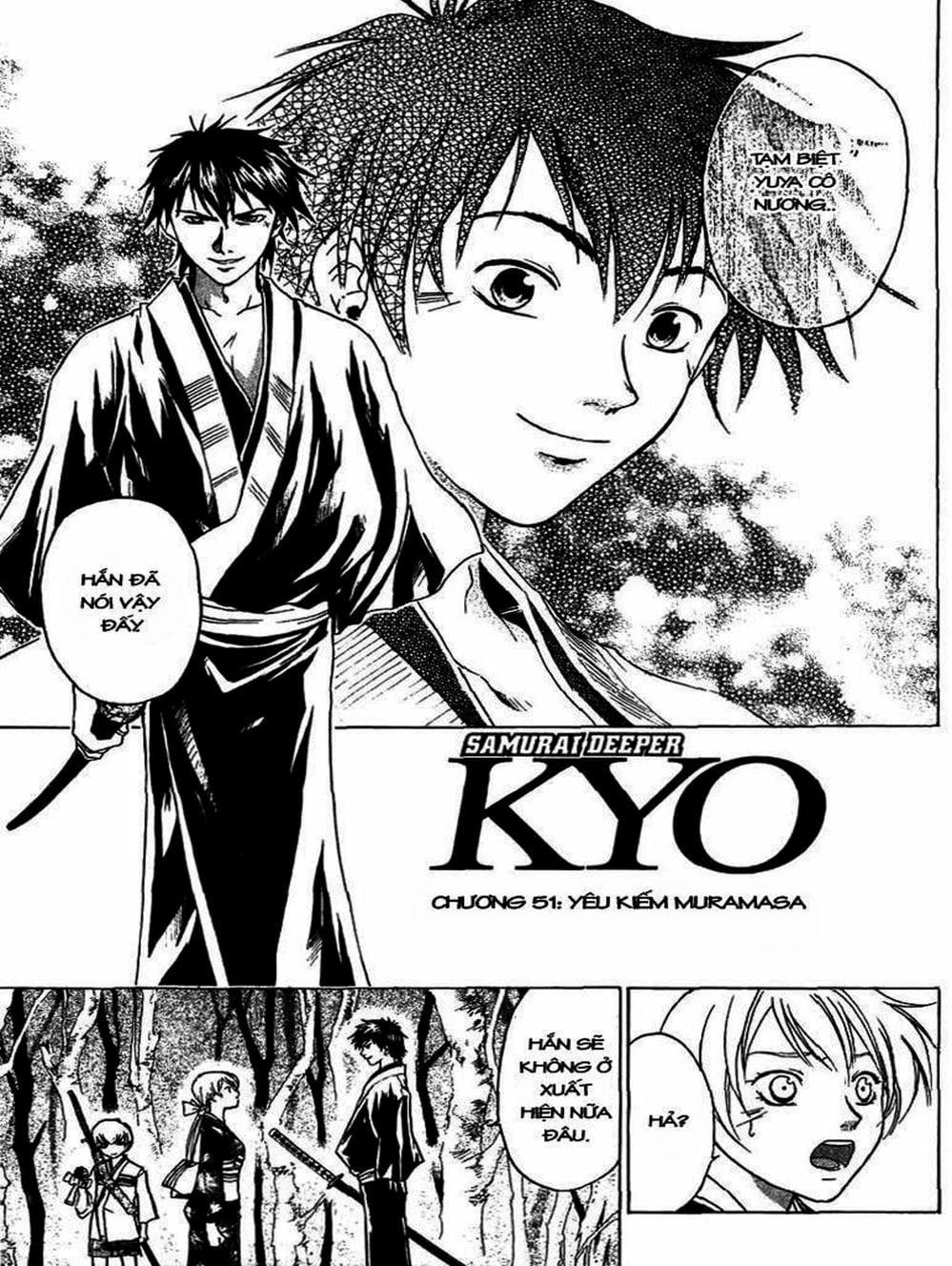 Truyện Tranh Mắt Quỷ Kyo - Samurai Deeper Kyo trang 3