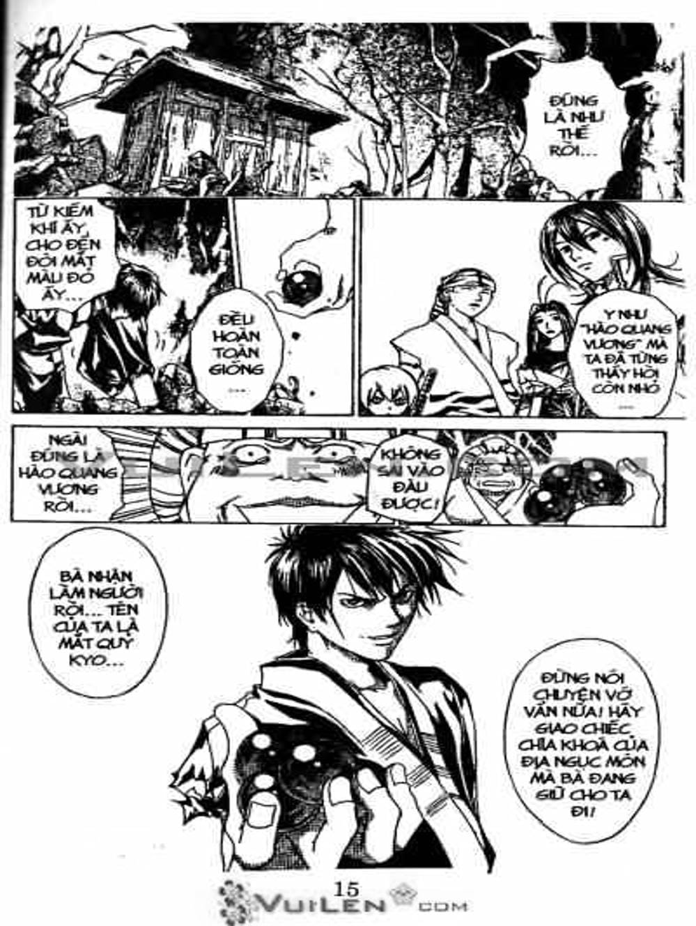 Truyện Tranh Mắt Quỷ Kyo - Samurai Deeper Kyo trang 3