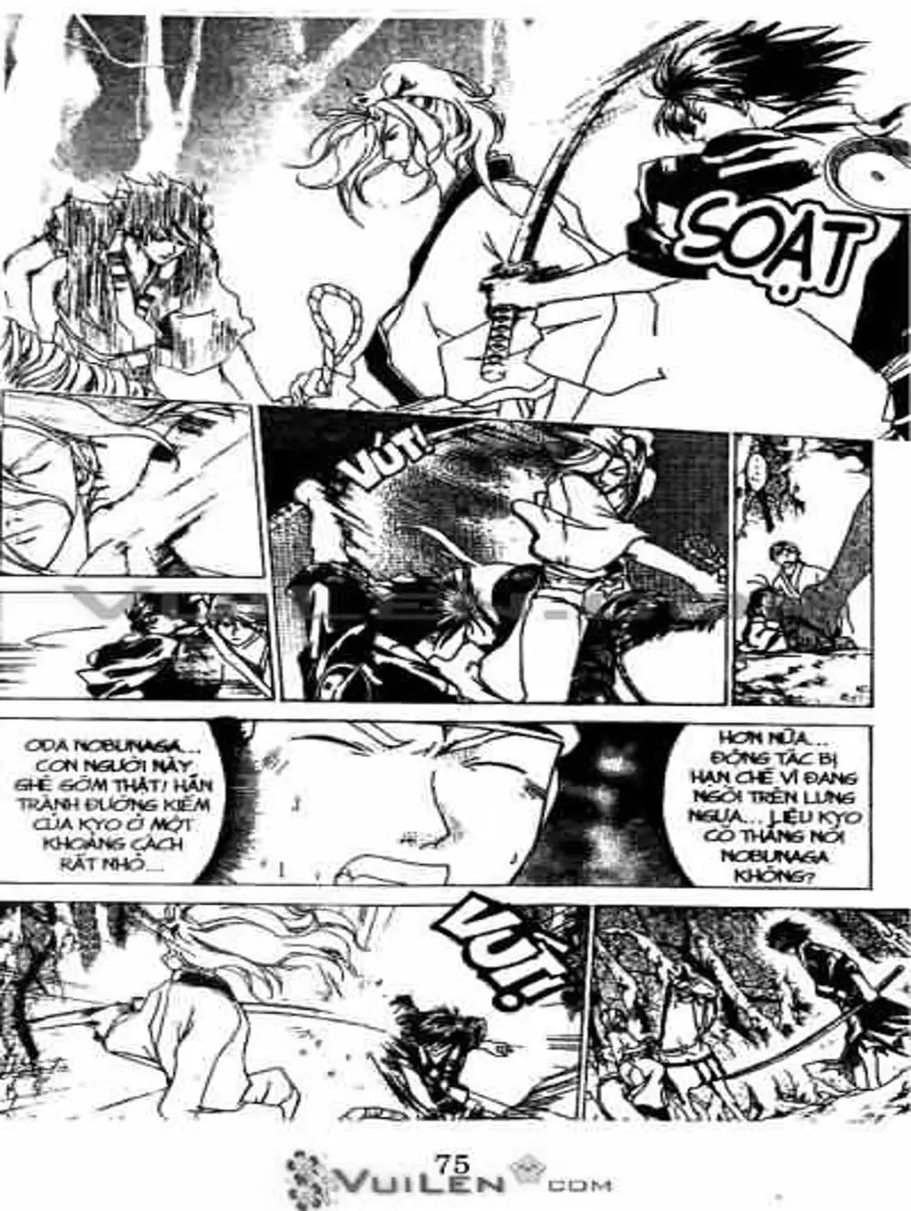 Truyện Tranh Mắt Quỷ Kyo - Samurai Deeper Kyo trang 3