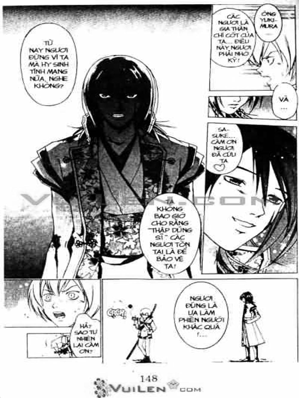 Truyện Tranh Mắt Quỷ Kyo - Samurai Deeper Kyo trang 3