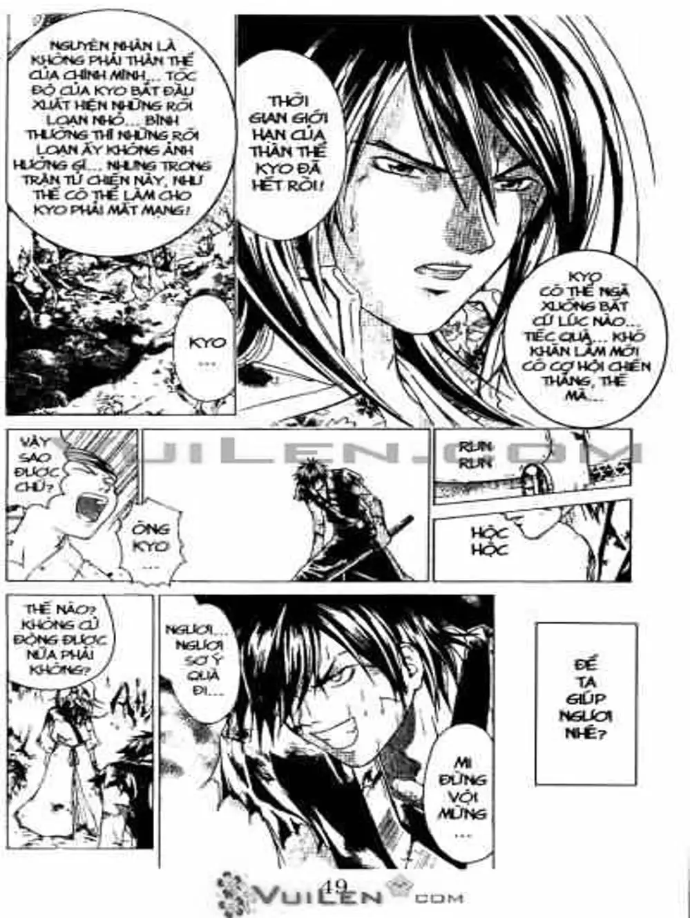 Truyện Tranh Mắt Quỷ Kyo - Samurai Deeper Kyo trang 3