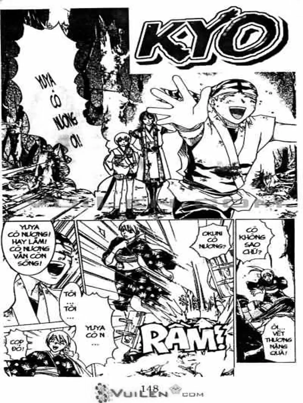 Truyện Tranh Mắt Quỷ Kyo - Samurai Deeper Kyo trang 3