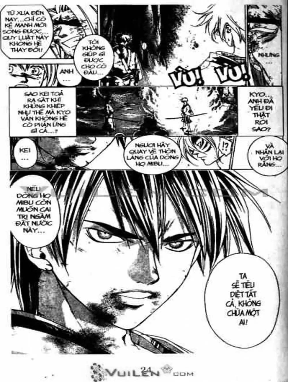 Truyện Tranh Mắt Quỷ Kyo - Samurai Deeper Kyo trang 3