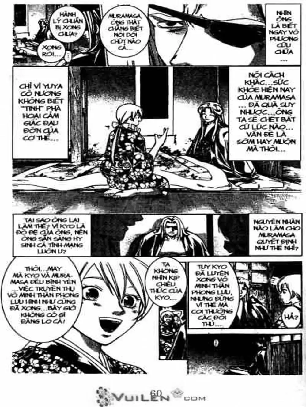 Truyện Tranh Mắt Quỷ Kyo - Samurai Deeper Kyo trang 3