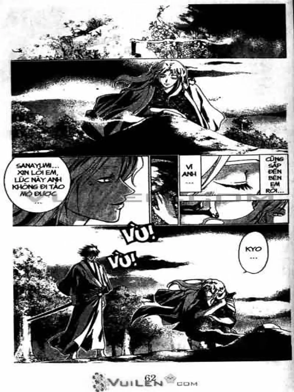 Truyện Tranh Mắt Quỷ Kyo - Samurai Deeper Kyo trang 3