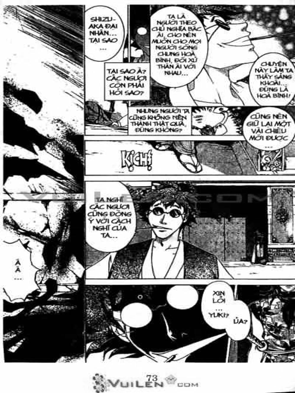 Truyện Tranh Mắt Quỷ Kyo - Samurai Deeper Kyo trang 3