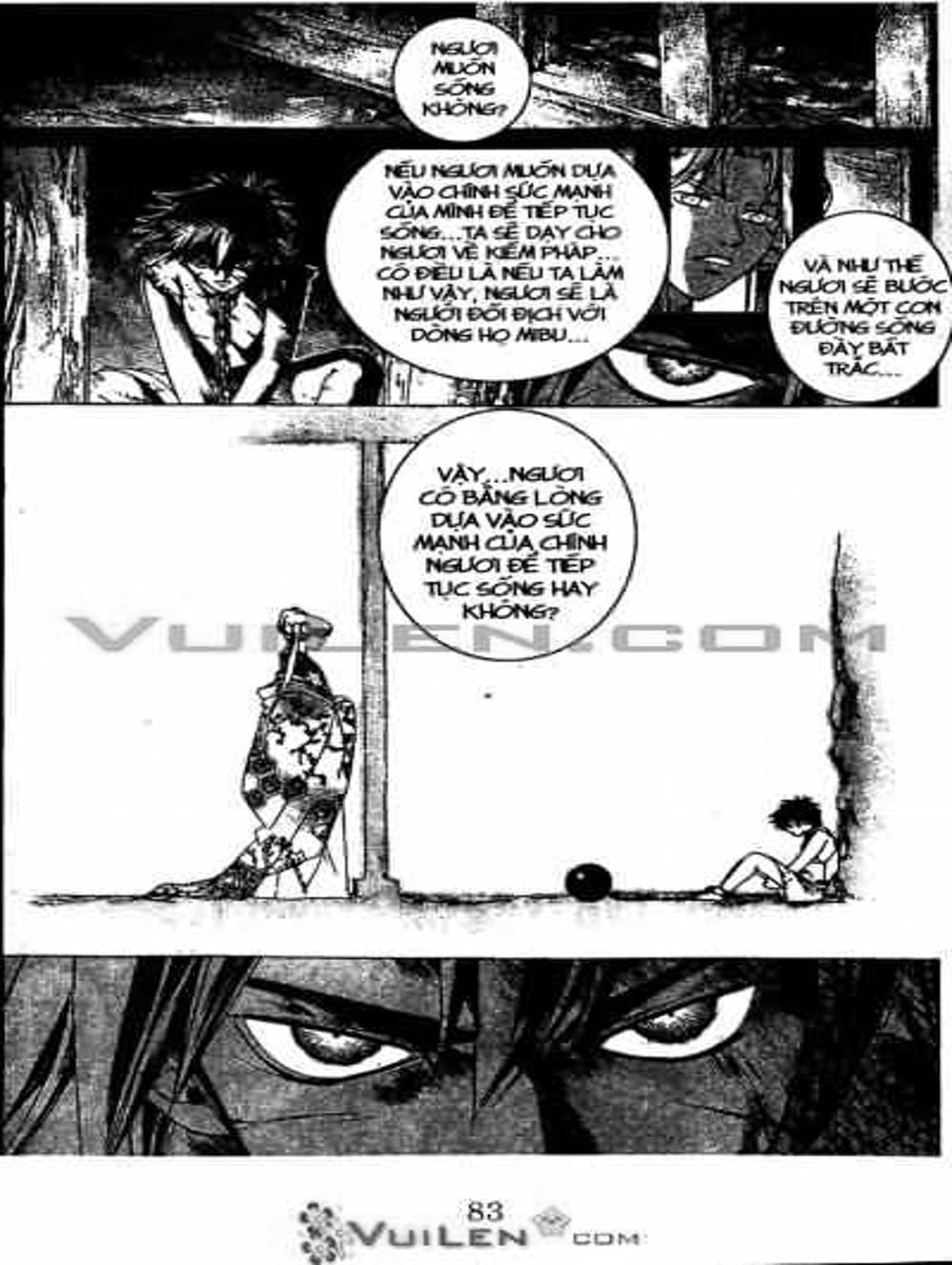 Truyện Tranh Mắt Quỷ Kyo - Samurai Deeper Kyo trang 3