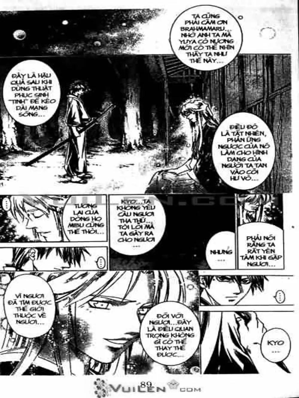 Truyện Tranh Mắt Quỷ Kyo - Samurai Deeper Kyo trang 3