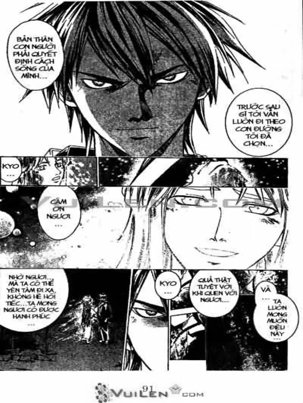 Truyện Tranh Mắt Quỷ Kyo - Samurai Deeper Kyo trang 3