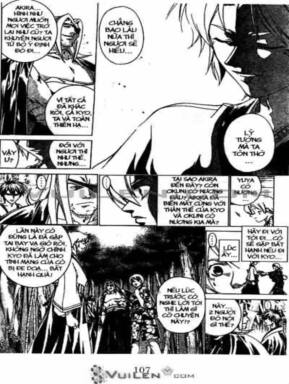 Truyện Tranh Mắt Quỷ Kyo - Samurai Deeper Kyo trang 3