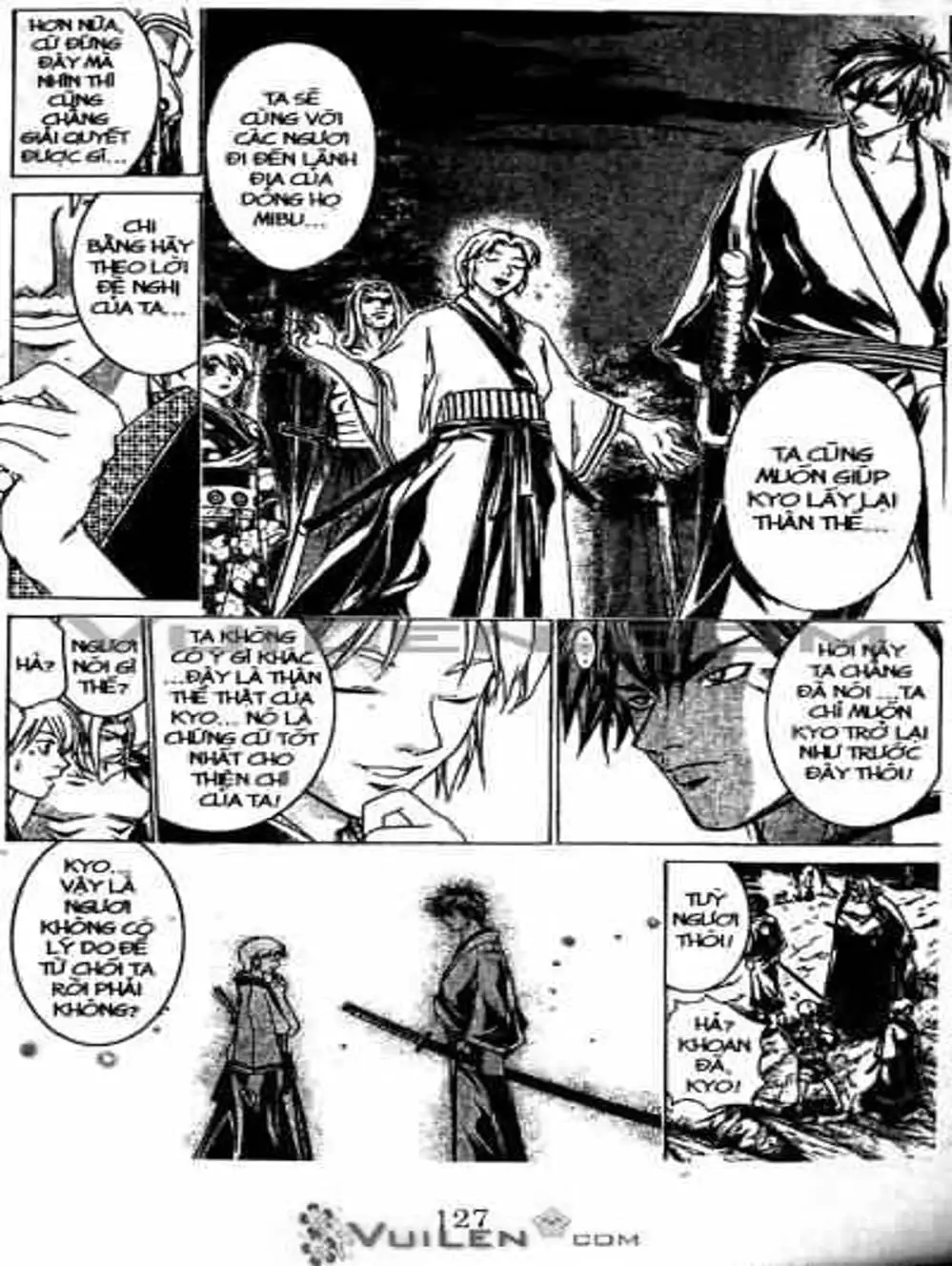 Truyện Tranh Mắt Quỷ Kyo - Samurai Deeper Kyo trang 3