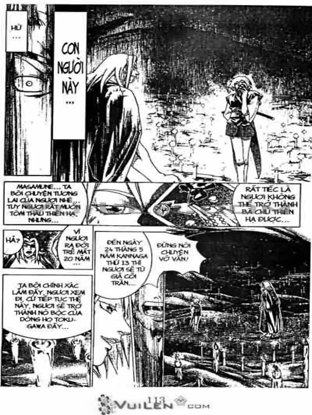 Truyện Tranh Mắt Quỷ Kyo - Samurai Deeper Kyo trang 3