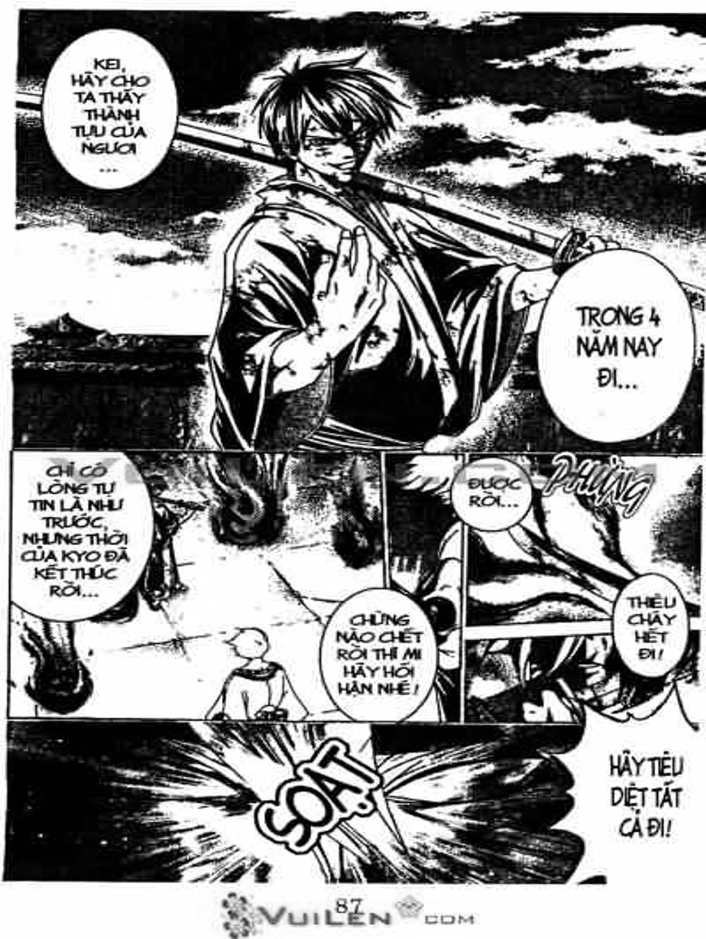 Truyện Tranh Mắt Quỷ Kyo - Samurai Deeper Kyo trang 3