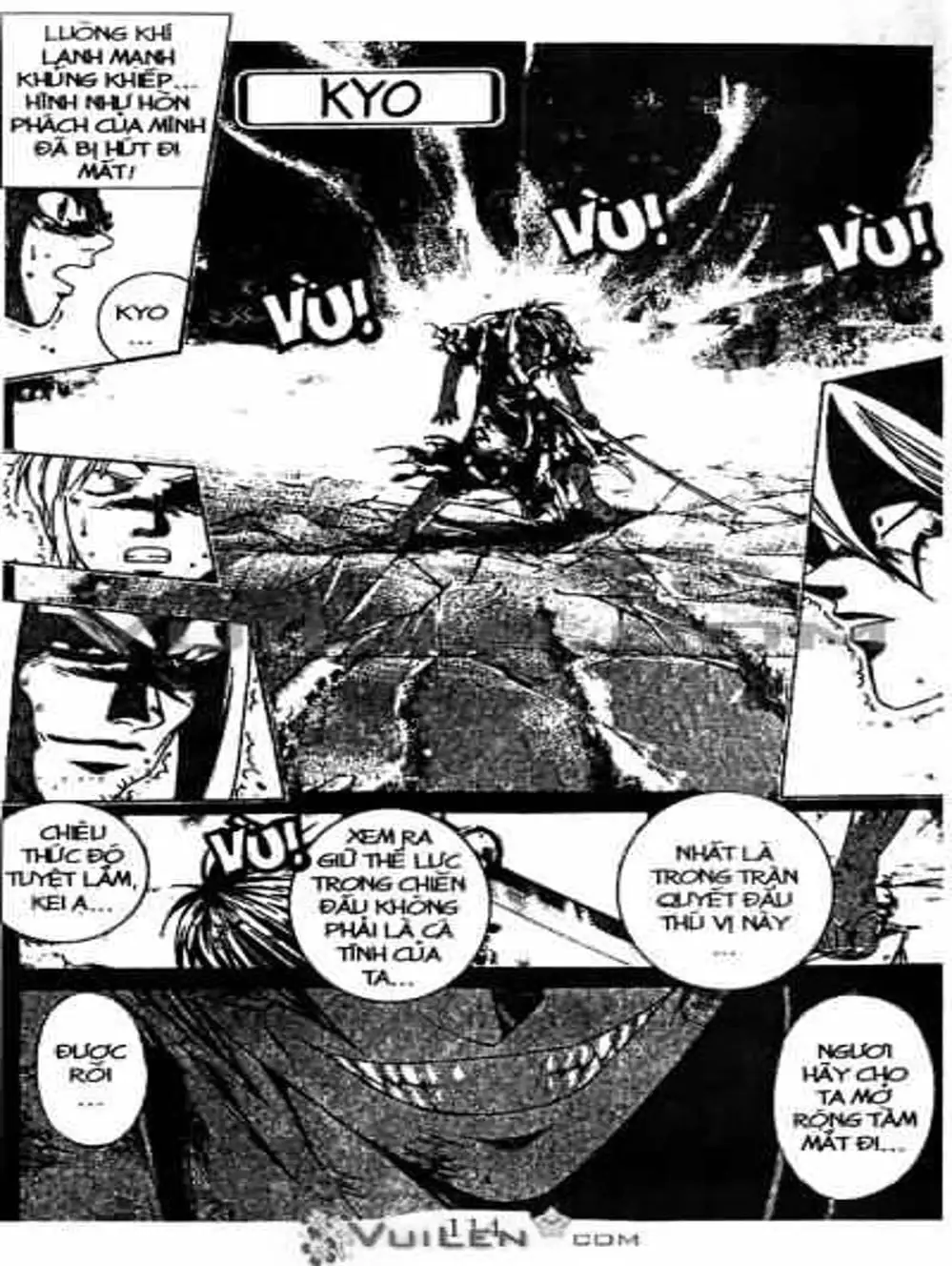 Truyện Tranh Mắt Quỷ Kyo - Samurai Deeper Kyo trang 3