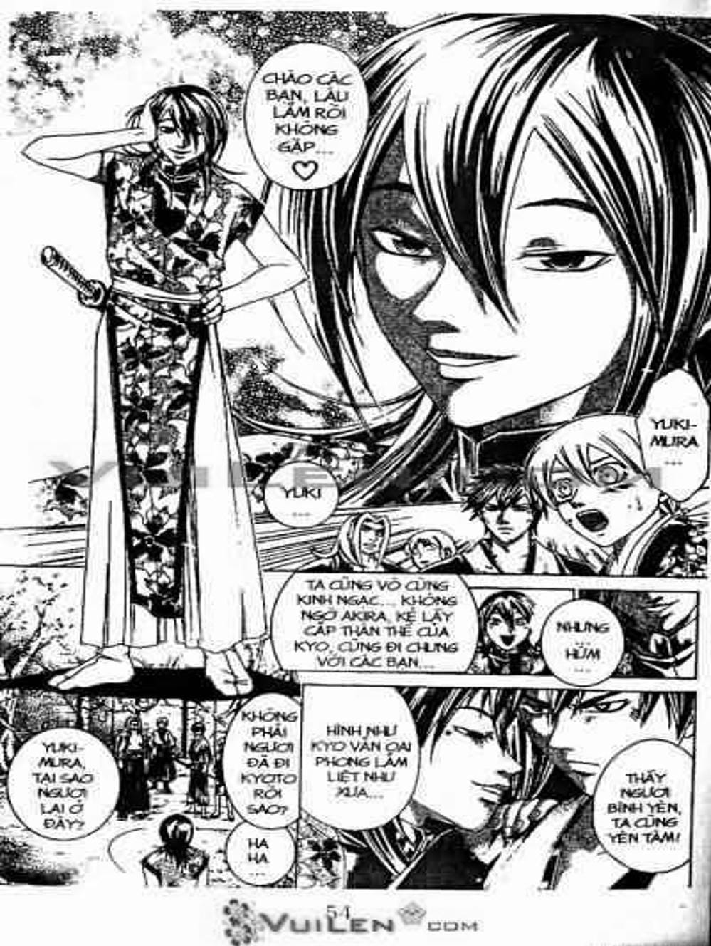 Truyện Tranh Mắt Quỷ Kyo - Samurai Deeper Kyo trang 3