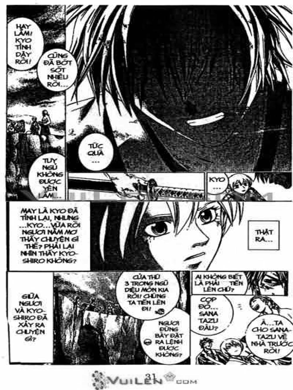 Truyện Tranh Mắt Quỷ Kyo - Samurai Deeper Kyo trang 3