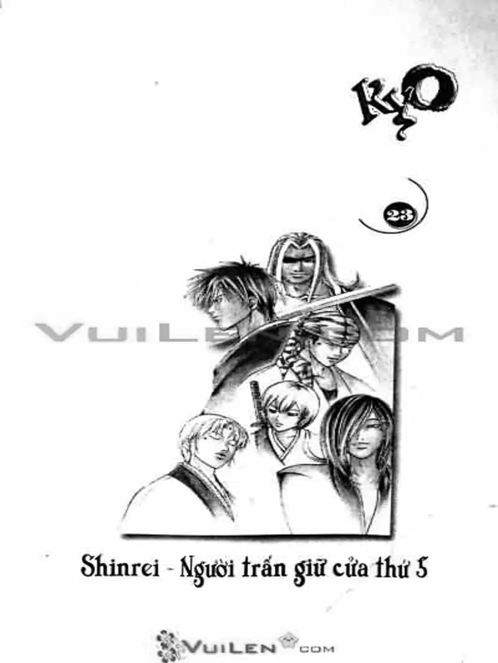 Truyện Tranh Mắt Quỷ Kyo - Samurai Deeper Kyo trang 3