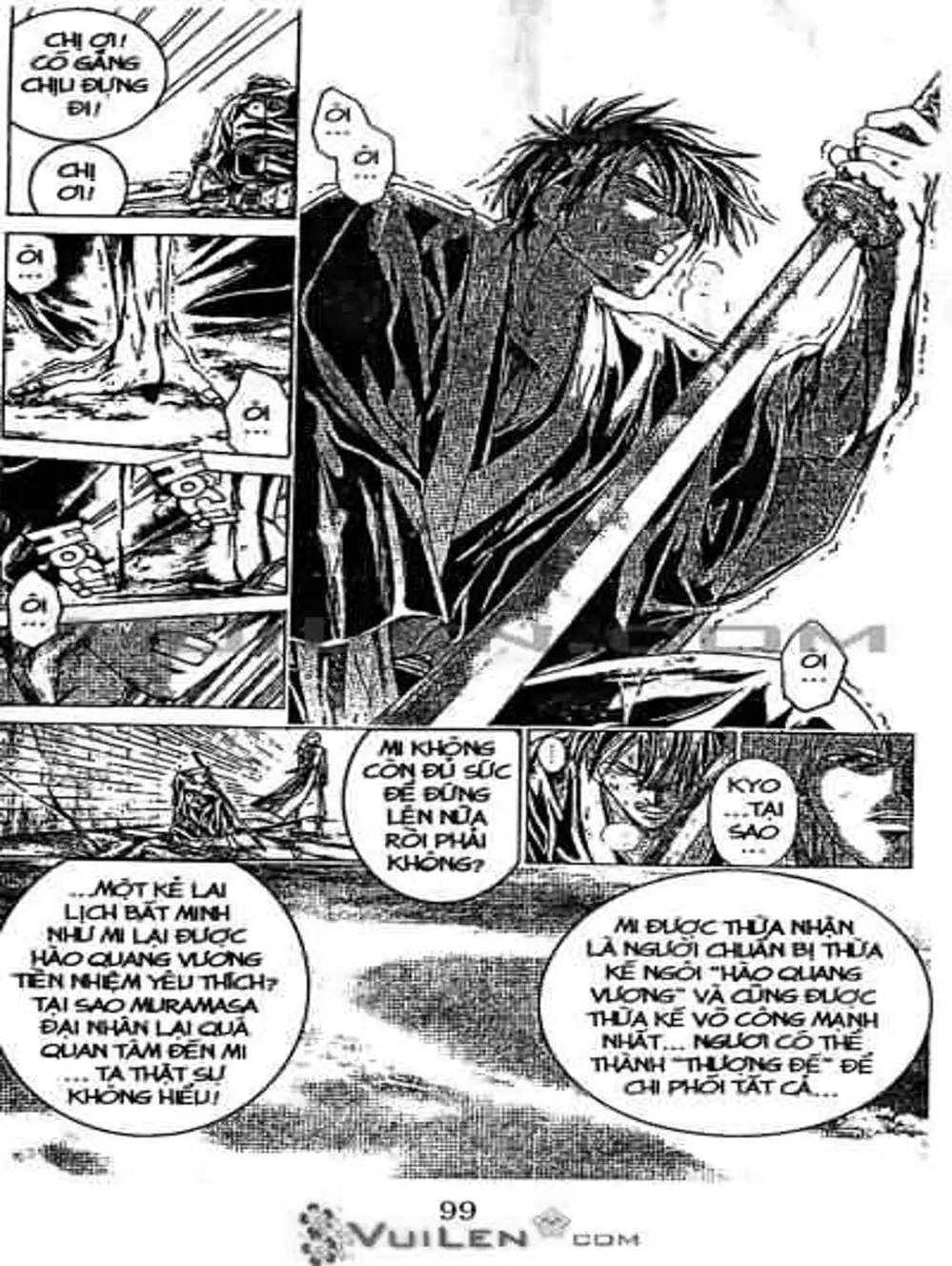 Truyện Tranh Mắt Quỷ Kyo - Samurai Deeper Kyo trang 3