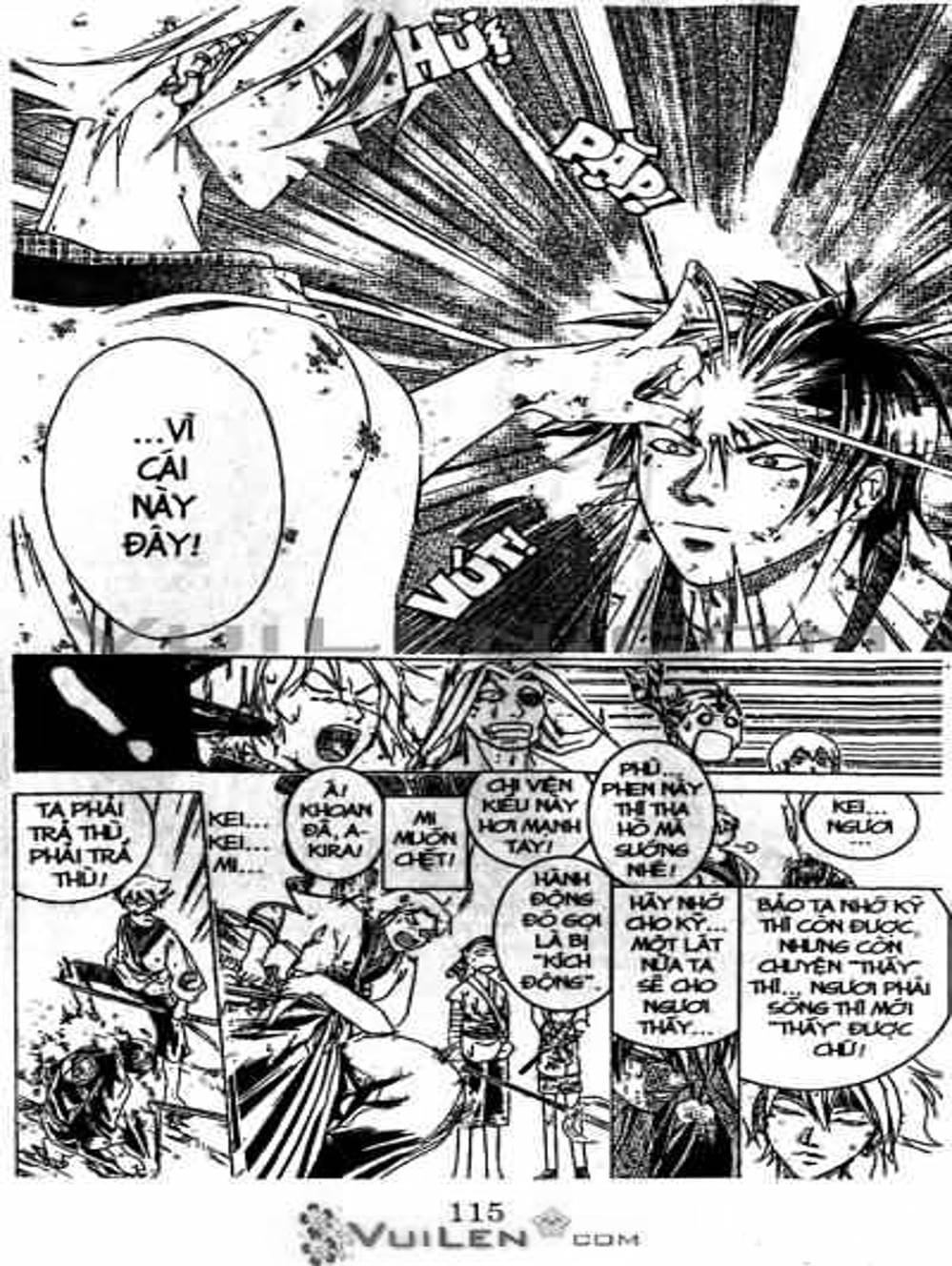 Truyện Tranh Mắt Quỷ Kyo - Samurai Deeper Kyo trang 3