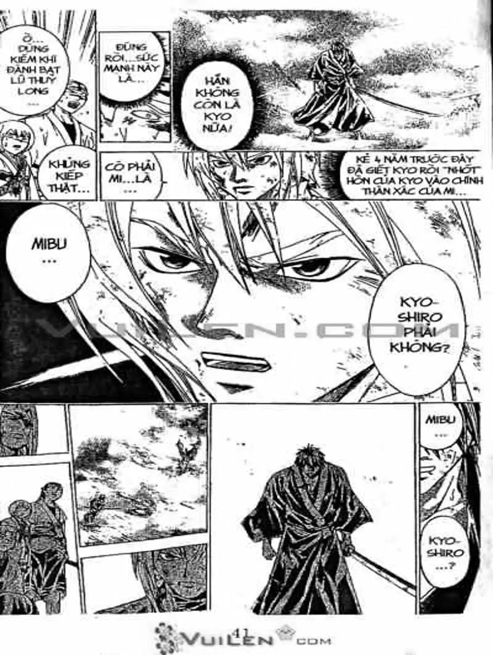 Truyện Tranh Mắt Quỷ Kyo - Samurai Deeper Kyo trang 3