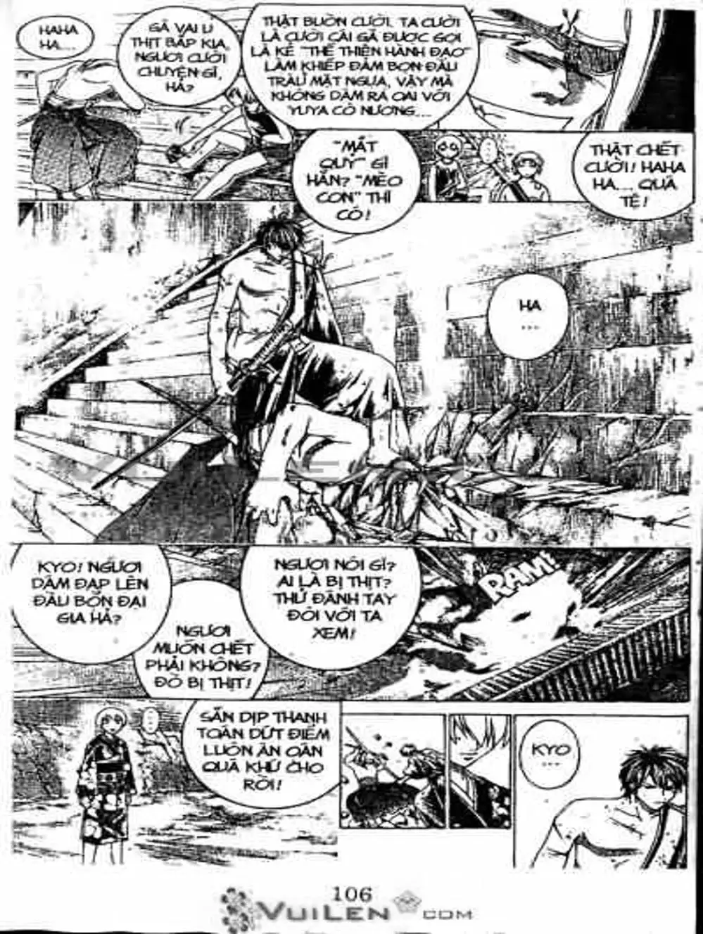 Truyện Tranh Mắt Quỷ Kyo - Samurai Deeper Kyo trang 3