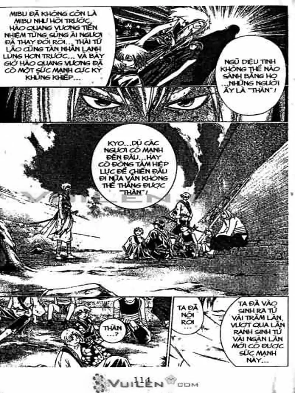 Truyện Tranh Mắt Quỷ Kyo - Samurai Deeper Kyo trang 3