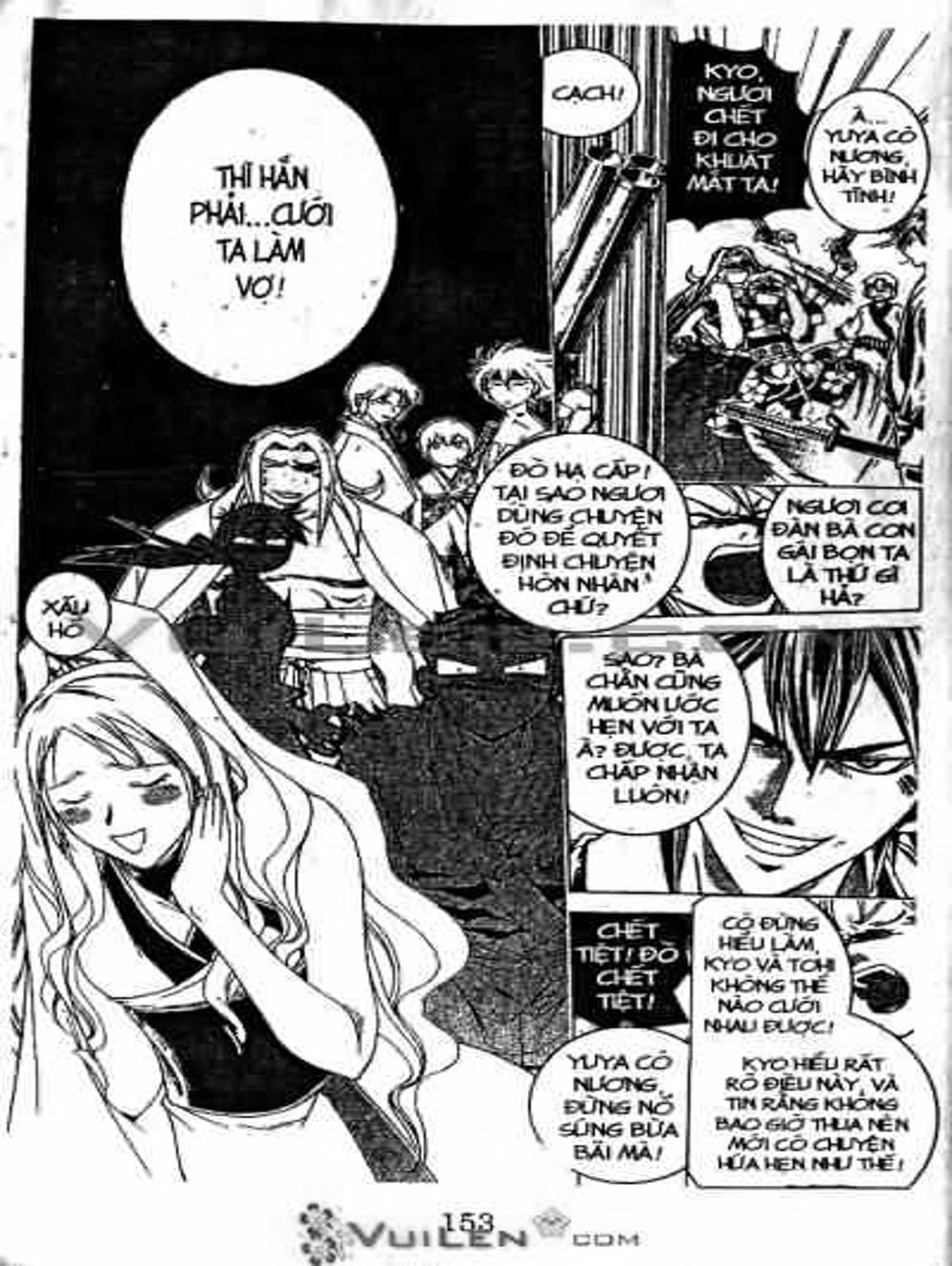 Truyện Tranh Mắt Quỷ Kyo - Samurai Deeper Kyo trang 3