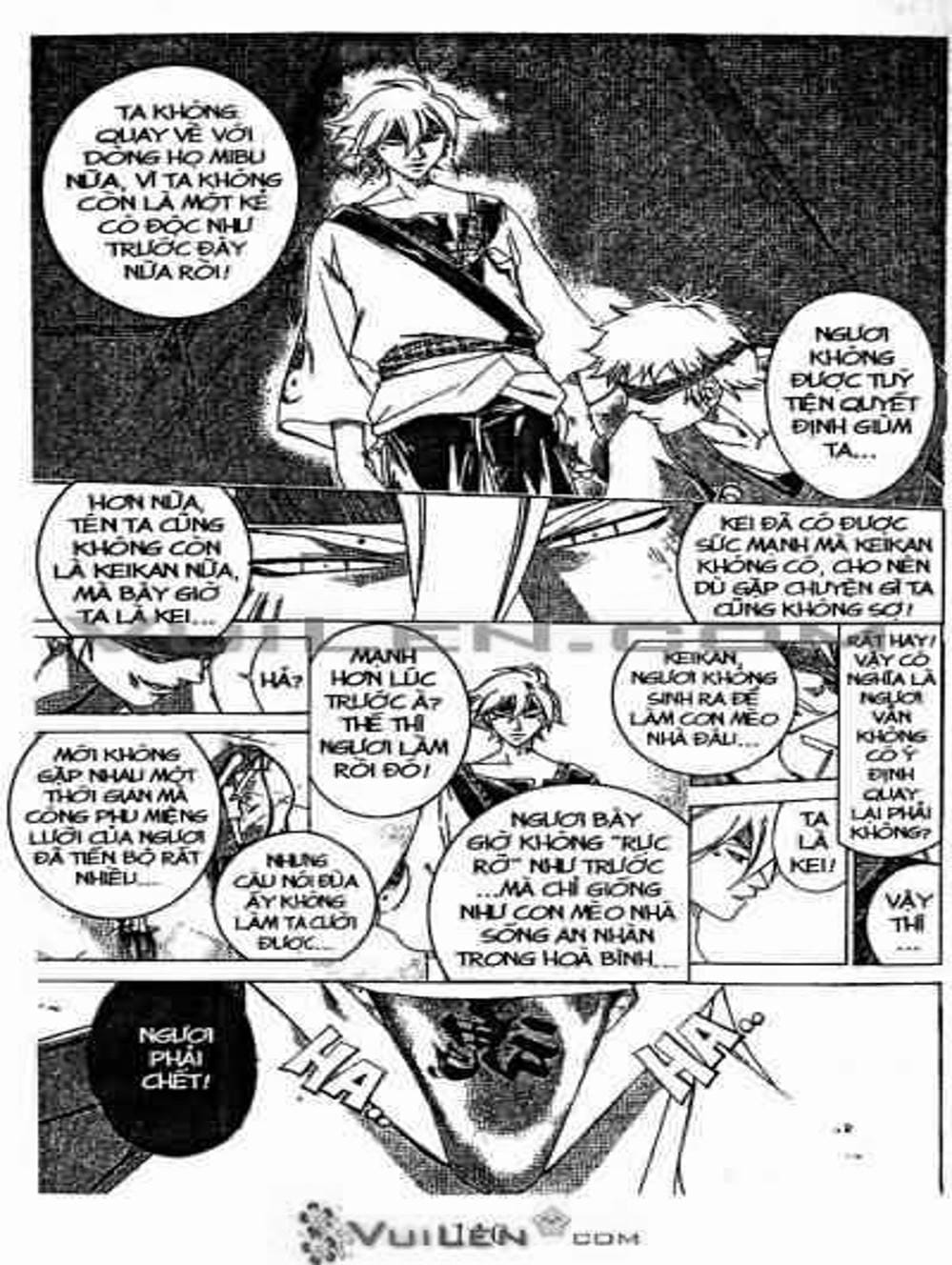 Truyện Tranh Mắt Quỷ Kyo - Samurai Deeper Kyo trang 3