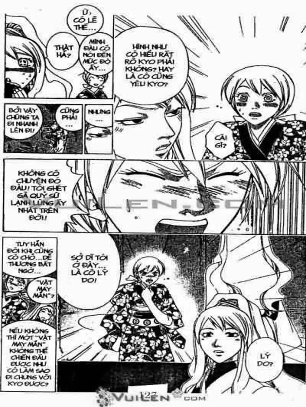 Truyện Tranh Mắt Quỷ Kyo - Samurai Deeper Kyo trang 3