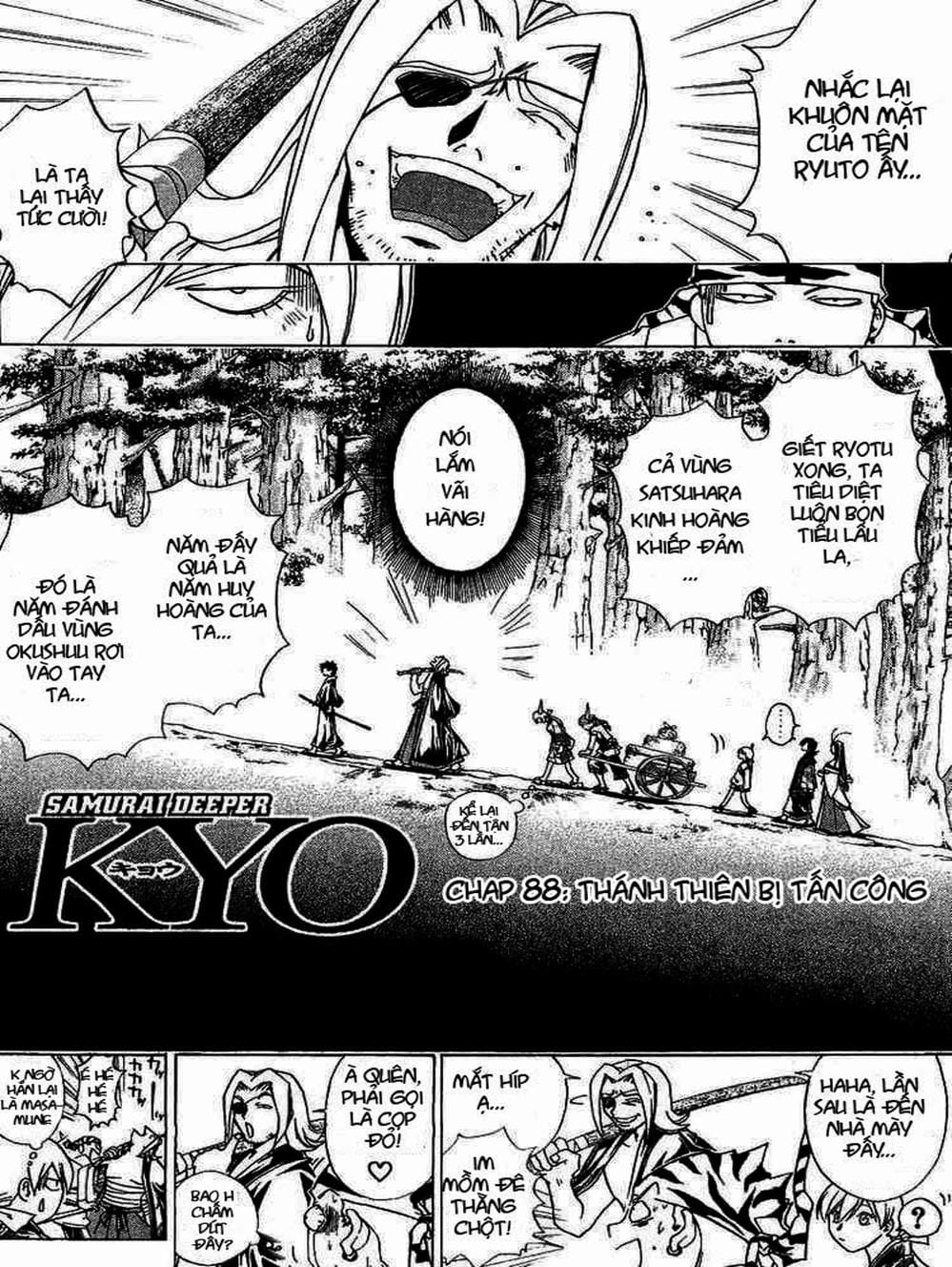Truyện Tranh Mắt Quỷ Kyo - Samurai Deeper Kyo trang 3