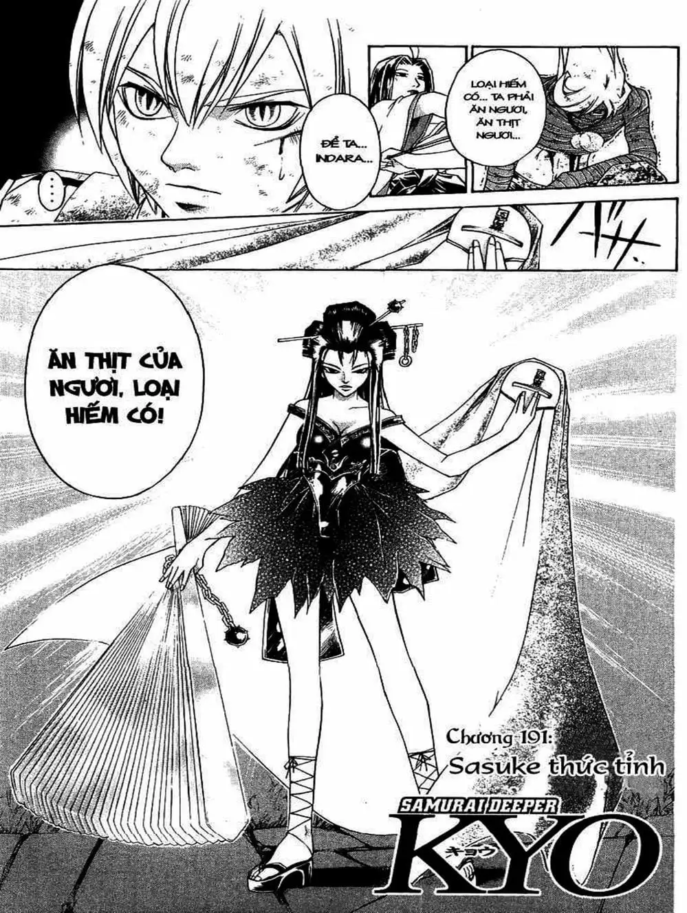 Truyện Tranh Mắt Quỷ Kyo - Samurai Deeper Kyo trang 3