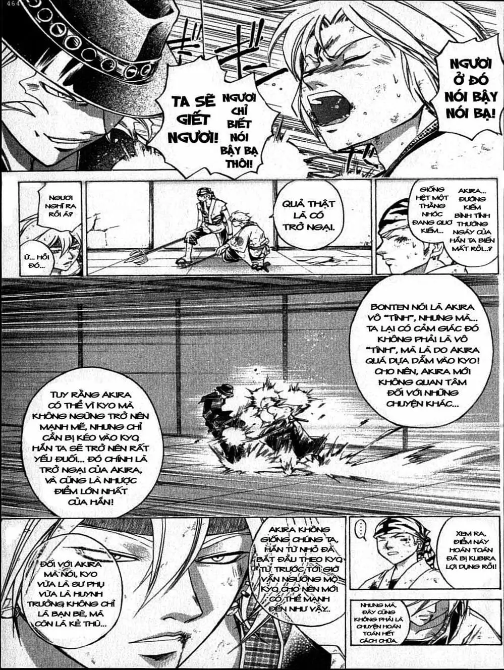 Truyện Tranh Mắt Quỷ Kyo - Samurai Deeper Kyo trang 3