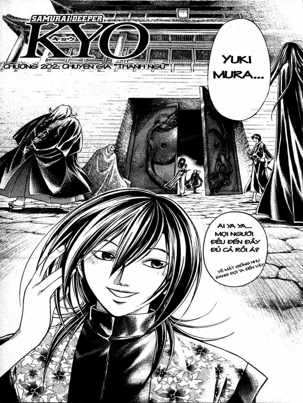 Truyện Tranh Mắt Quỷ Kyo - Samurai Deeper Kyo trang 3