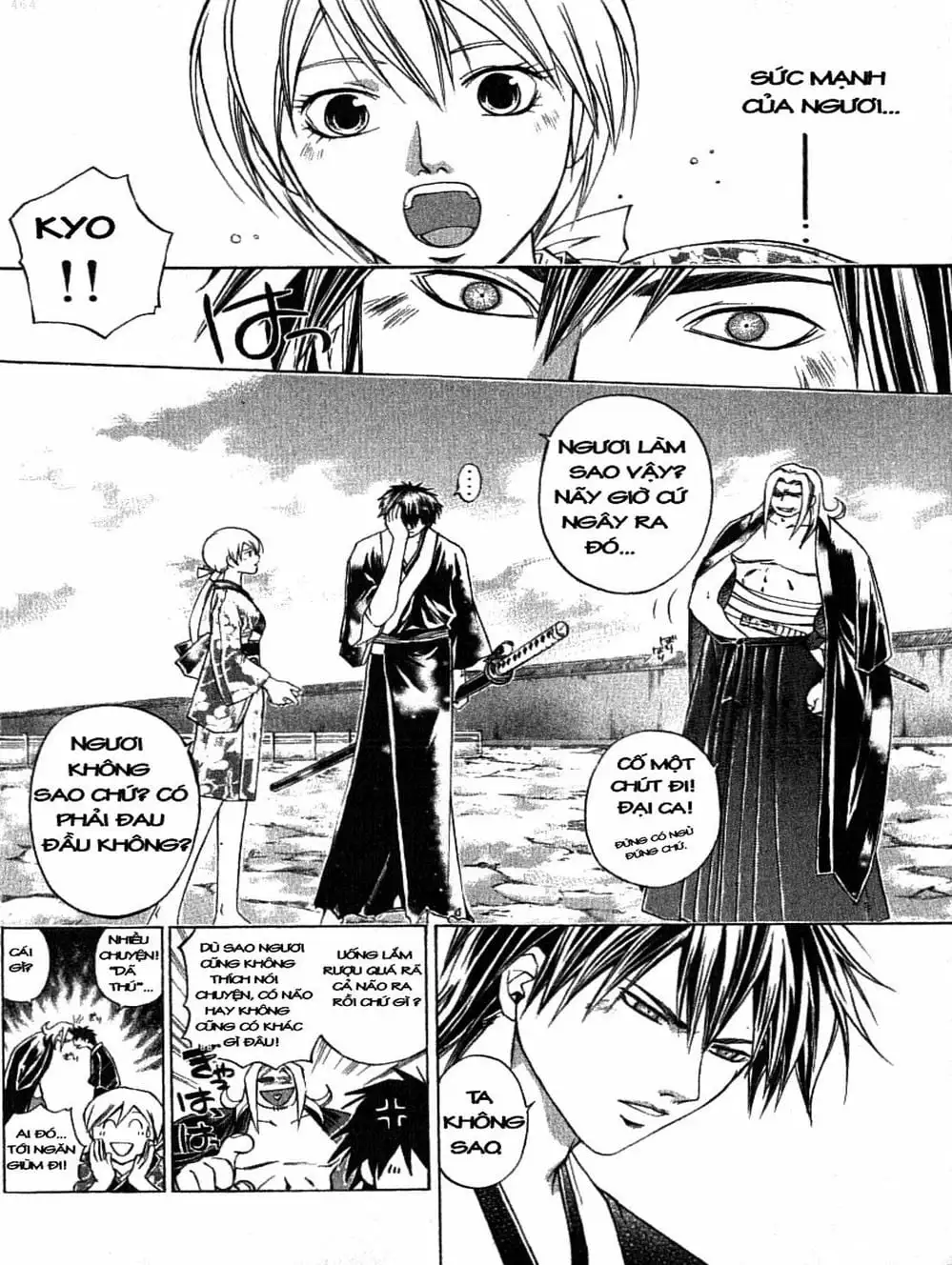 Truyện Tranh Mắt Quỷ Kyo - Samurai Deeper Kyo trang 3