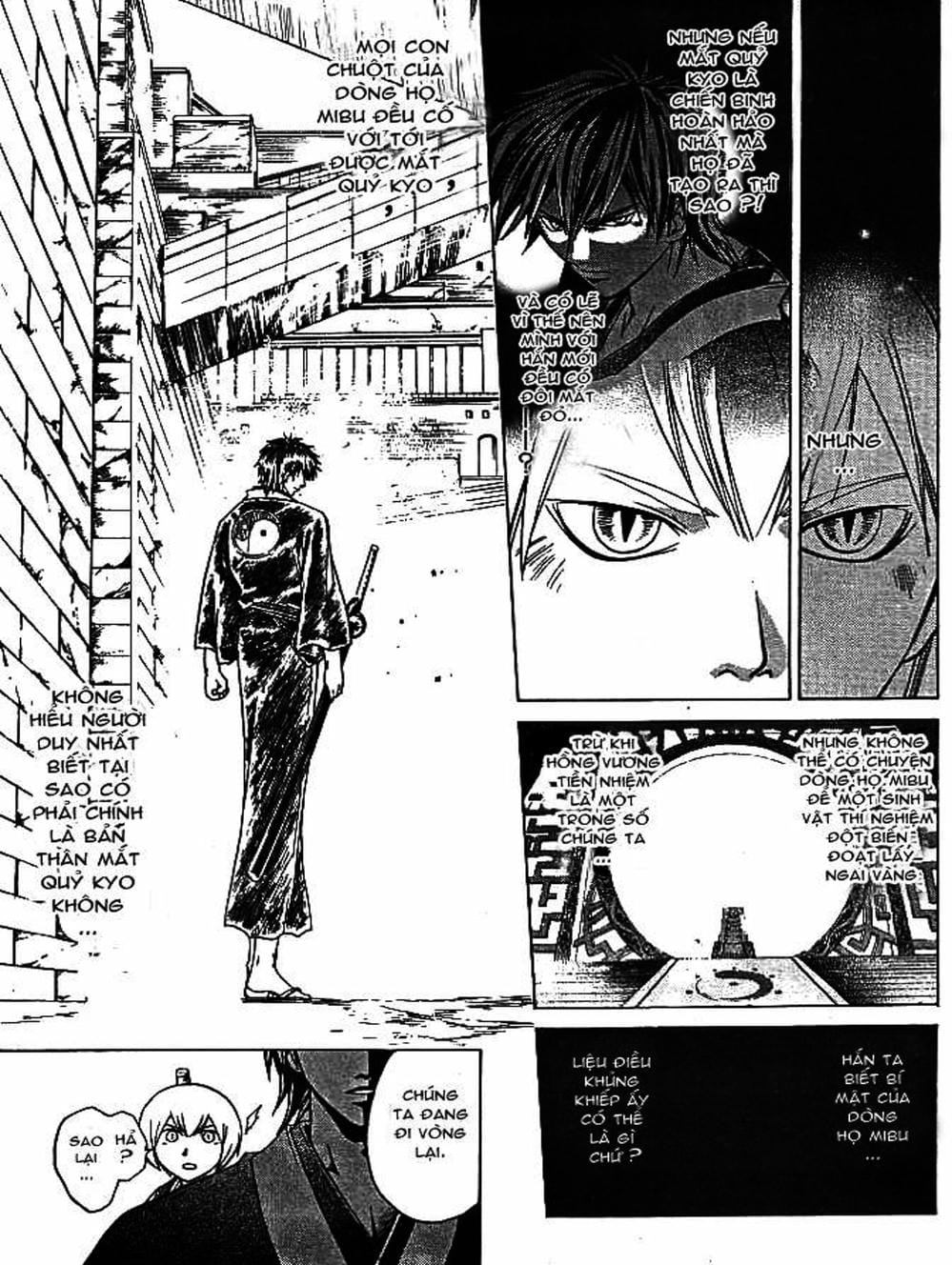 Truyện Tranh Mắt Quỷ Kyo - Samurai Deeper Kyo trang 3