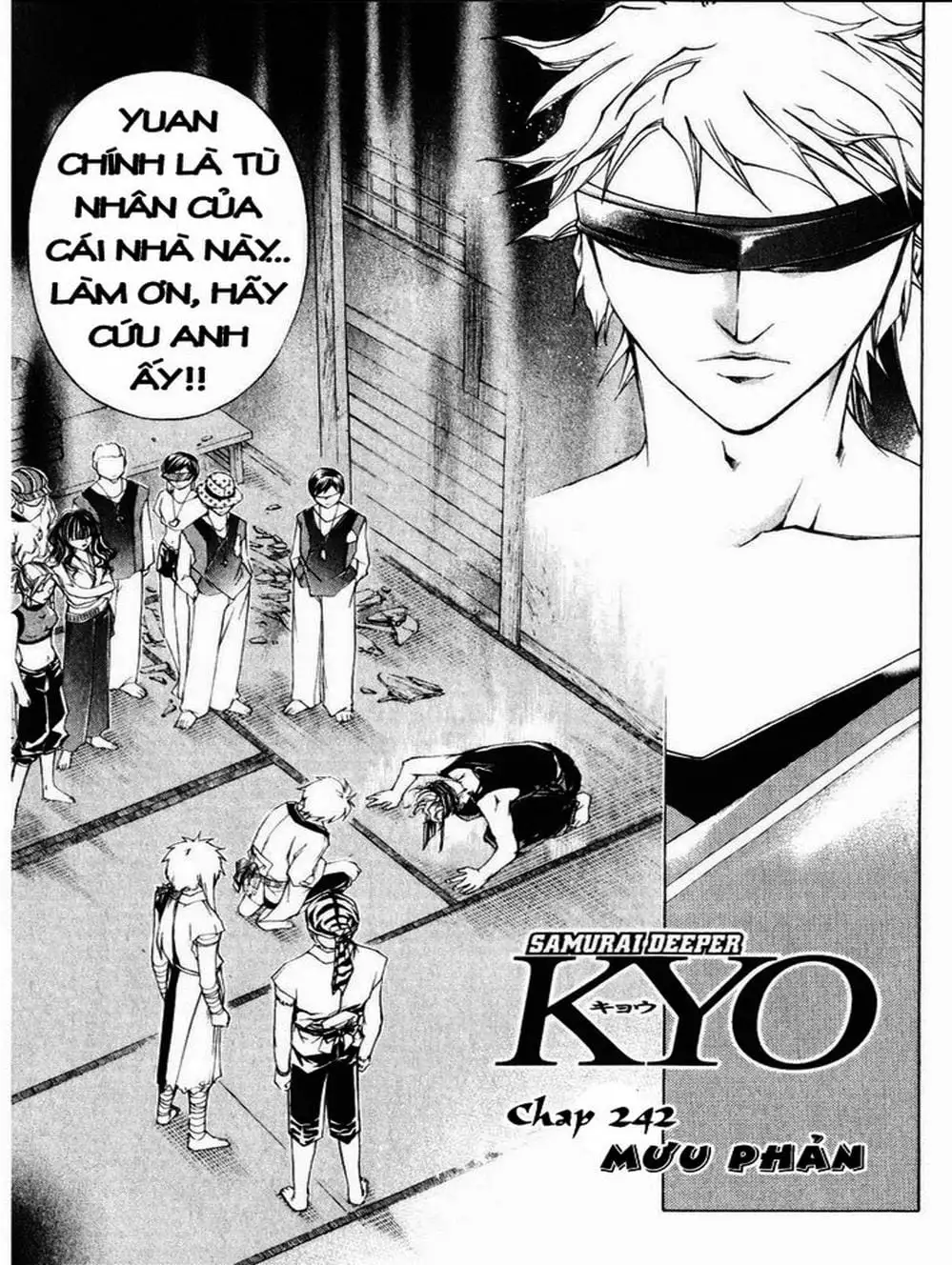 Truyện Tranh Mắt Quỷ Kyo - Samurai Deeper Kyo trang 3